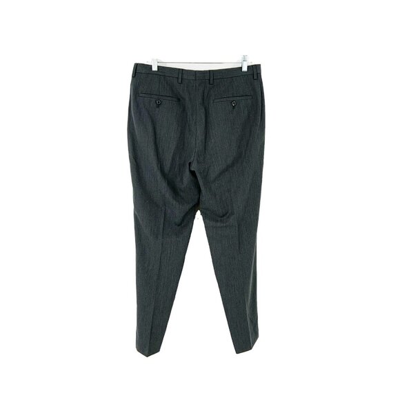 Boss Hugo Boss Grey Wool Long Sleeve Pockets Blazer 2 Piece Men's Suit Set 40L - Picture 5 of 14